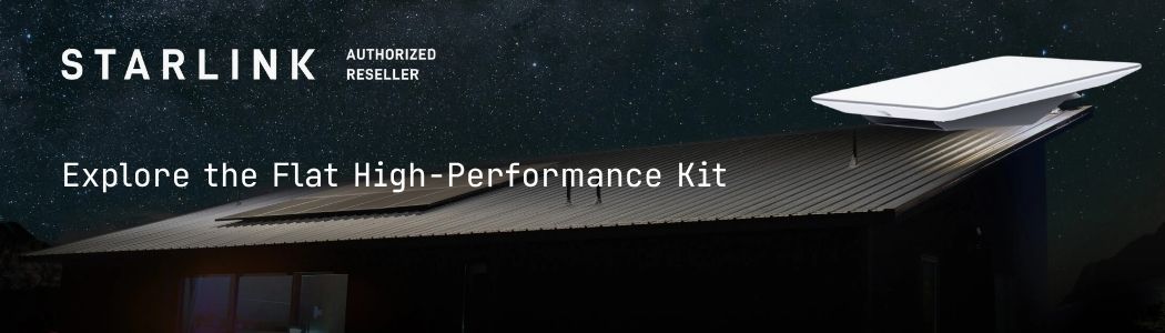 Starlink Satelliten flat high-performance kit