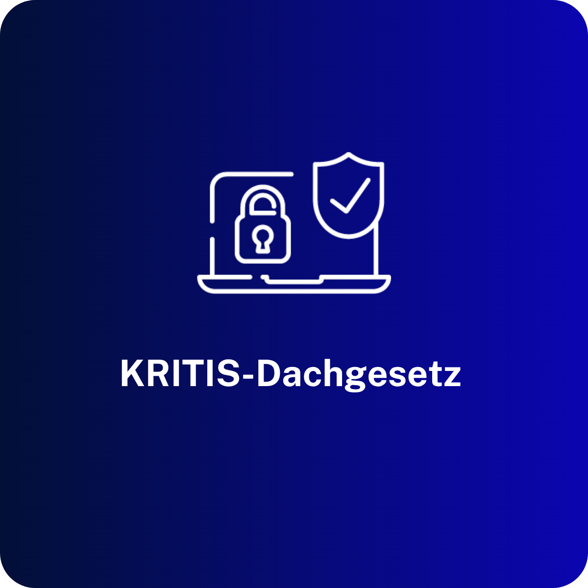 KRITIS-Dachgesetz