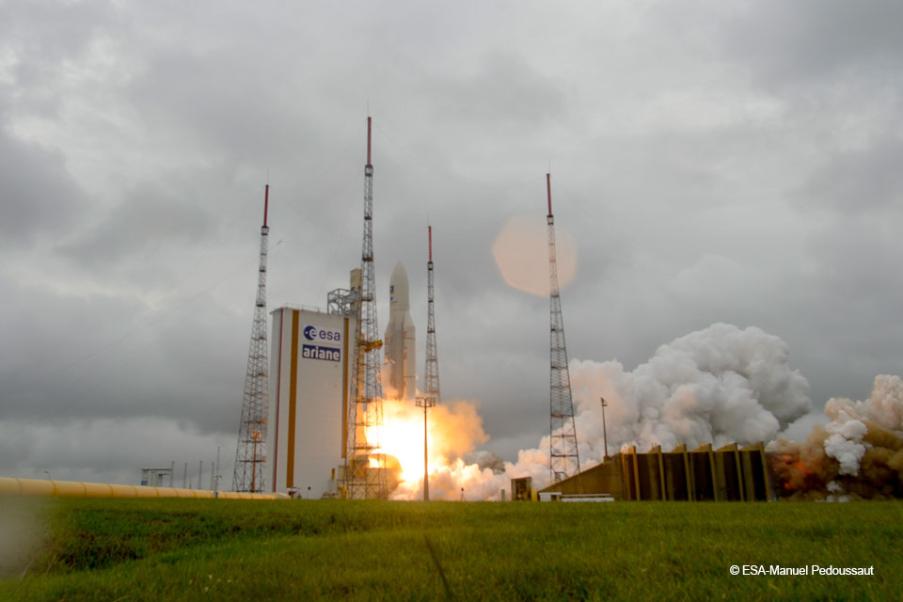 Galileo lifts off in December 2017